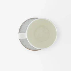 Reactive Glaze Coaster Set Of 4 - Eucalyptus