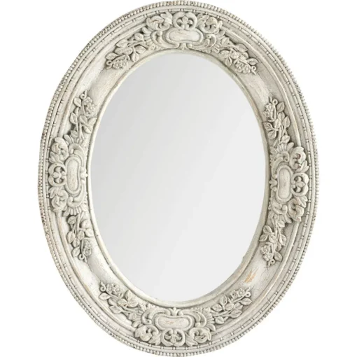 Resin Carved Wall Mirror