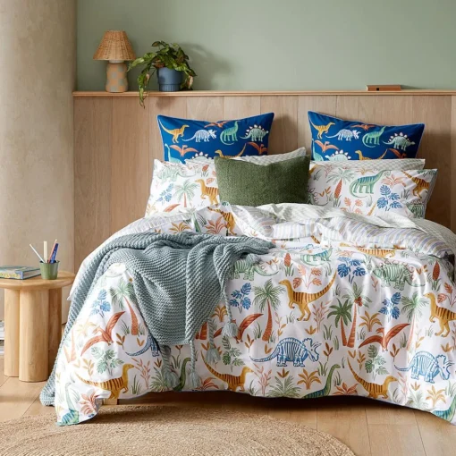 Rex Glow In The Dark Quilt Cover