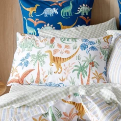 Rex Glow In The Dark Quilt Cover