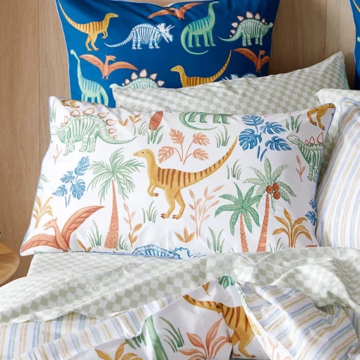 Rex Glow In The Dark Quilt Cover