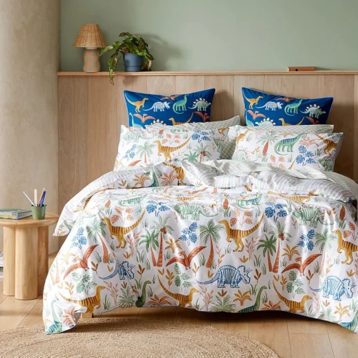 Rex Glow In The Dark Quilt Cover