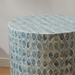 Rhodes Shell Inlay Stool