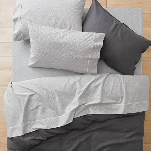 Sasha Cotton Sheet Set - Taupe