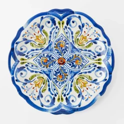 Savona Dinnerware - Blue/Yellow