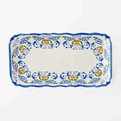 Savona Dinnerware - Blue/Yellow