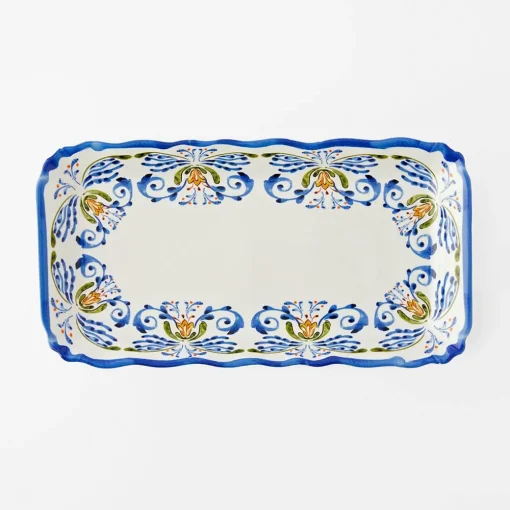 Savona Dinnerware - Blue/Yellow