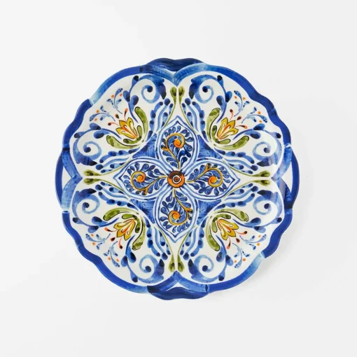 Savona Dinnerware - Blue/Yellow