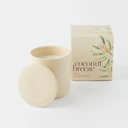 Serene Scented Candle - Coconut Breeze