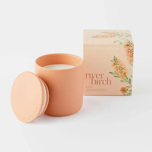 Serene Scented Candle - River Birch