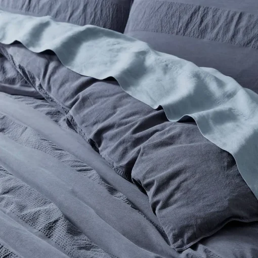 Sinclair Quilt Cover - Blush