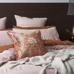Sinclair Quilt Cover - Blush