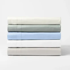 Sleeping Beauty 1200 TC Egyptian Cotton Sheet Set - Vanilla