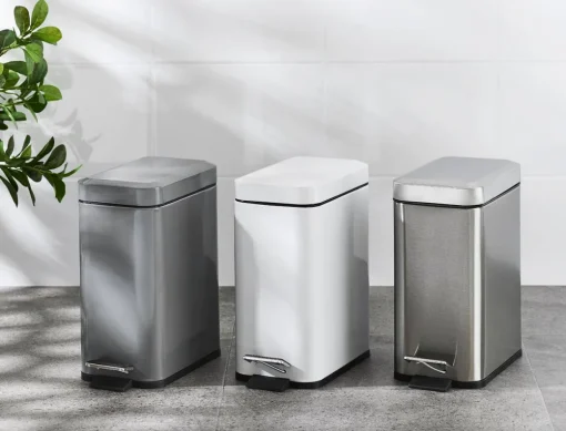 Slimline Pedal Bin 5l