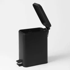 Slimline Pedal Bin 5l - Matte Black