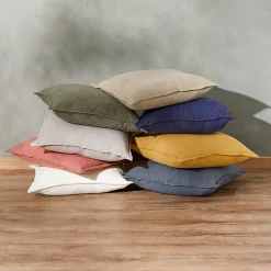Sorano Linen Blend Cushion - Ink