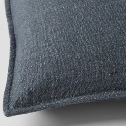 Sorano Linen Blend Cushion - Ink