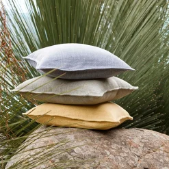Sorano Linen Blend Cushion - Ink