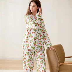 Strawberry Flannelette Pyjamas
