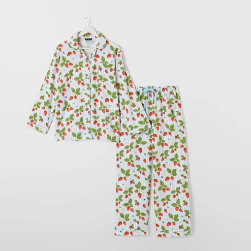Strawberry Flannelette Pyjamas