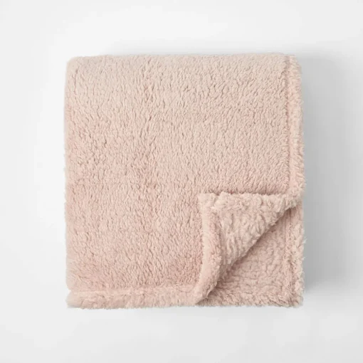 Super Soft Throw - Light Pink
