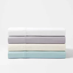 Supreme 250 TC Egyptian Cotton Sheet Separates - Silver
