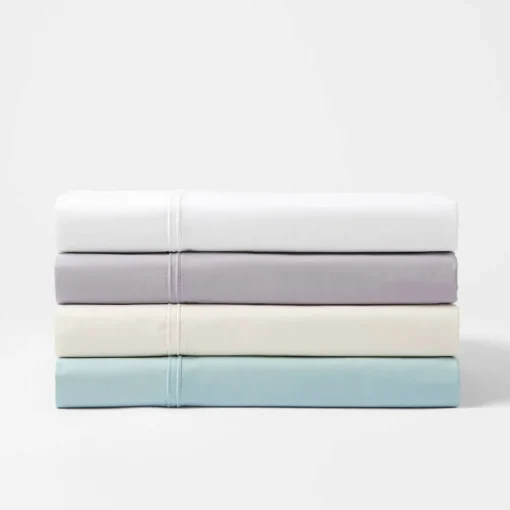 Supreme 250 TC Egyptian Cotton Sheet Separates - Silver