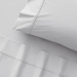 Supreme 250 TC Egyptian Cotton Sheet Separates - Silver
