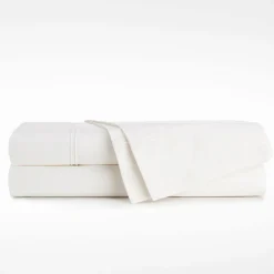 Supreme 250 TC Egyptian Cotton Fitted Cot Sheet - White