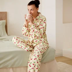Sweet Cherry Flannelette Pyjamas