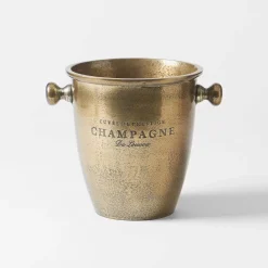 Tall Champagne Bucket - Brass