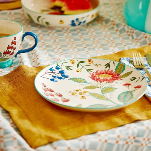 Tango Dining - Aqua/Pink