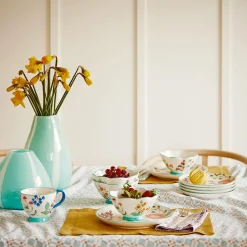 Tango Dining - Aqua/Pink