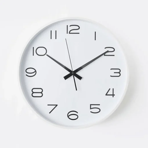 Thomas 40cm White Clock