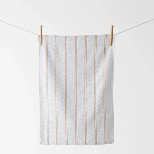 Turner Set Of 3 Terry Tea Towel - Brick/Pink