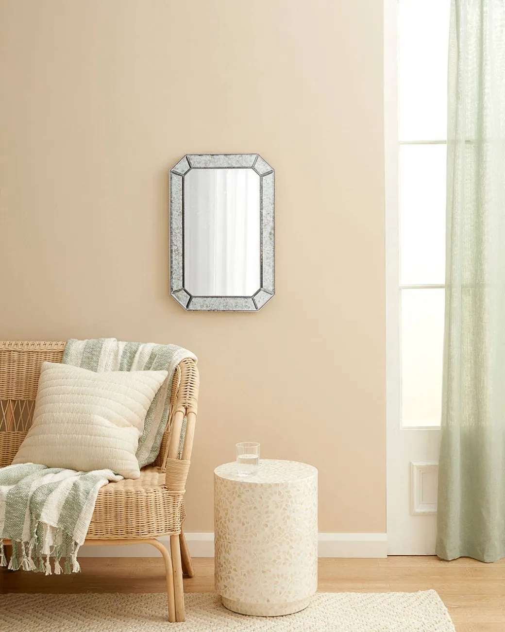 Venetian mirror Octagon