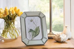 Venetian Photo Frame Octagon Small - Silver