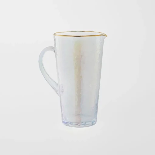 Vista Gold Rim Glass Drinkware