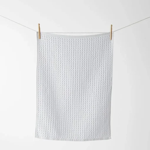 Waffle Tea Towel Set Of 2 - Oatmeal