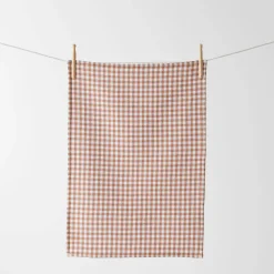 Wattle Tea Towel Set Of 3 - Clay