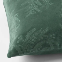 Wattle Velvet Cushion