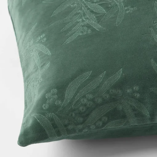 Wattle Velvet Cushion