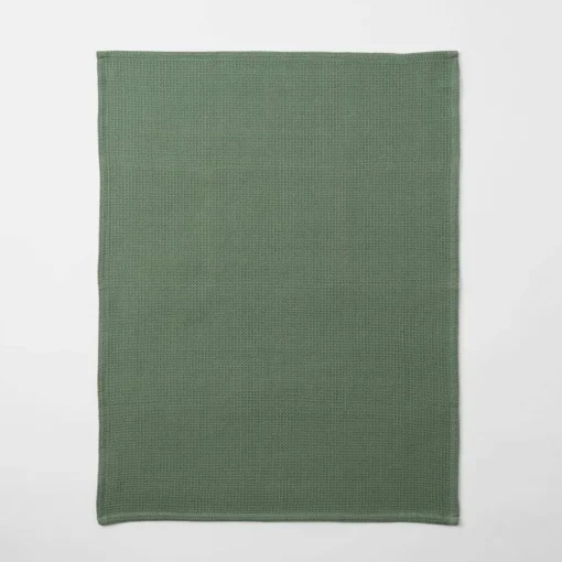 Yarn Dye Stripe Tea Towel Set Of 3 - Khaki