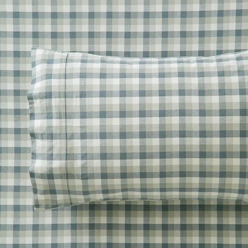 Yelverton Washed Cotton Sheet Set - Charcoal