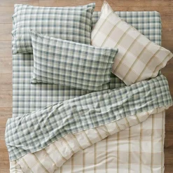 Yelverton Washed Cotton Sheet Set - Charcoal