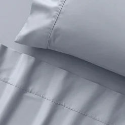 York 375 TC Cotton Sateen Sheet Set - White