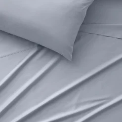 York 375 TC Cotton Sateen Sheet Set - White