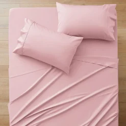 York 375 TC Cotton Sateen Sheet Set - White