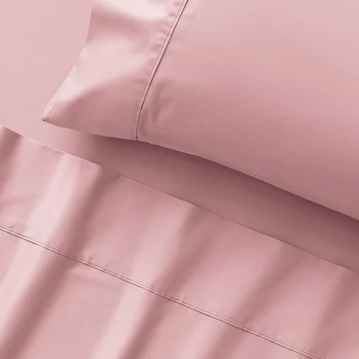 York 375 TC Cotton Sateen Sheet Set - White