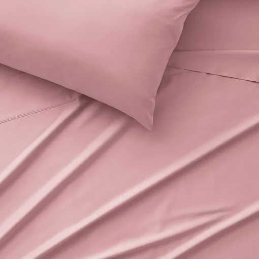 York 375 TC Cotton Sateen Sheet Set - White